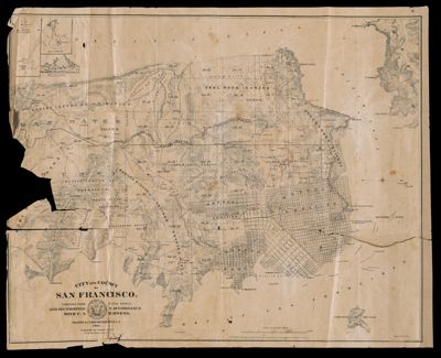 City and county of San Francisco : compiled from official surveys, and sectionalized in accordance with U.S. surveys