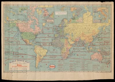 World Bunker Map with International Loadline Zones