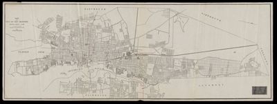 Map of the city of New Bedford, Bristol county, Mass