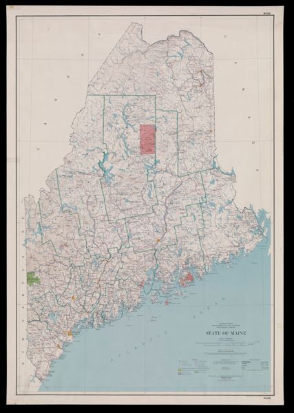 State of Maine compiled, edited, and published by the Geological Survey