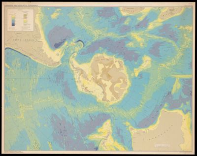 Submarine and subglacial topography