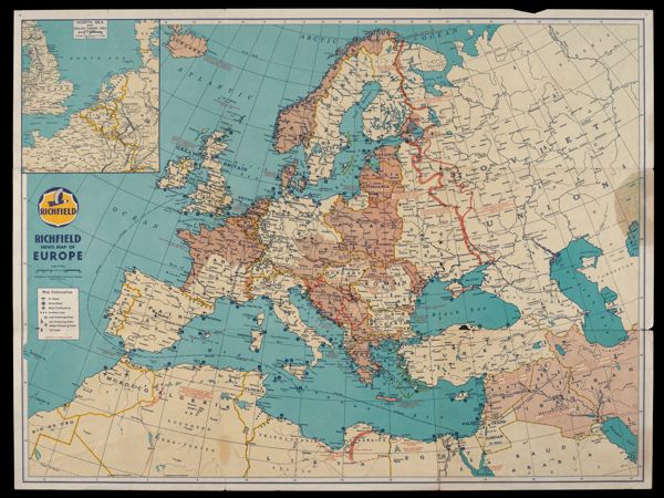 Richfield News Map of Europe