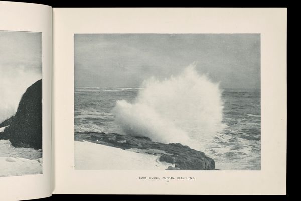 Surf scene, Popham Beach, Me.