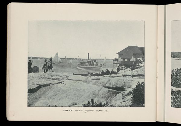 Steamboat Landing, Squirrel Island, Me.