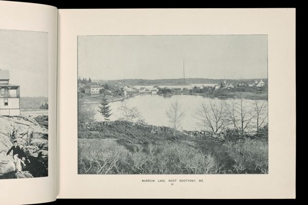 Narrow Lake, West Boothbay, Me.