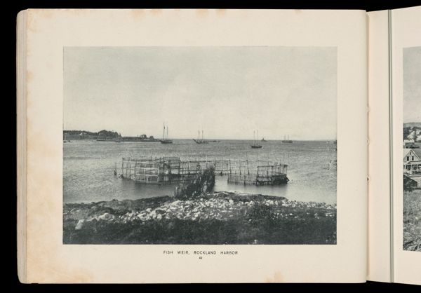 Fish weir, Rockland Harbor.