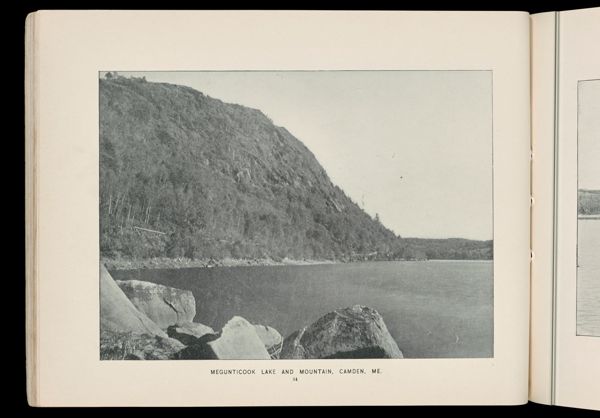 Megunticook Lake and mountain, Camden, Me.