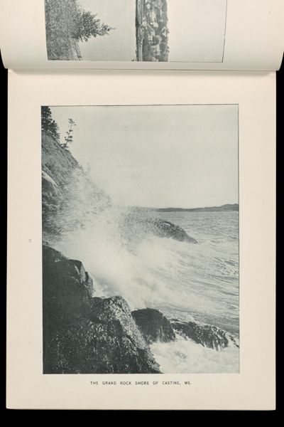 The Grand Rock Shore of Castine, Me.