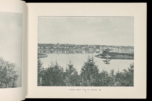 Water front view of Castine, Me.