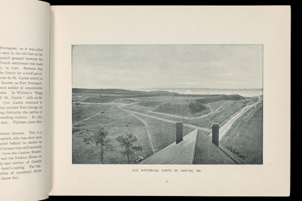 Old historical forts of Castine, Me.