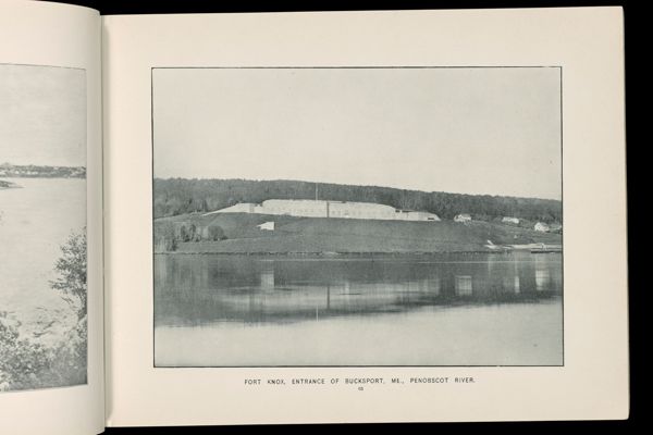 Fort Knox, entrance of Bucksport, Me. Penobscot River.