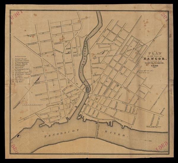 A Plan of the City of Bangor