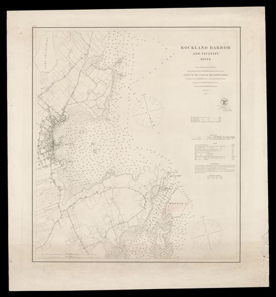 Rockland Harbor and vicinity, Maine