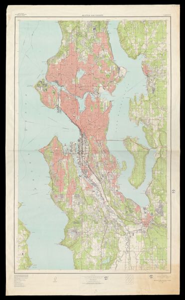 Seattle and vicinity, Washington