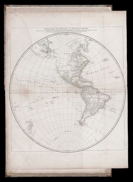 Hémisphère Occidental ou du Noveau Monde