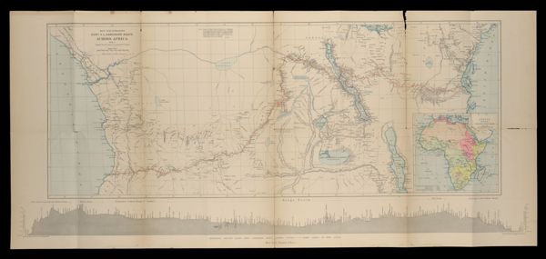 Map illustrating Com'r V.L. Cameron's route across Africa, 1873-5 compiled from his original documents by W.J. Turner