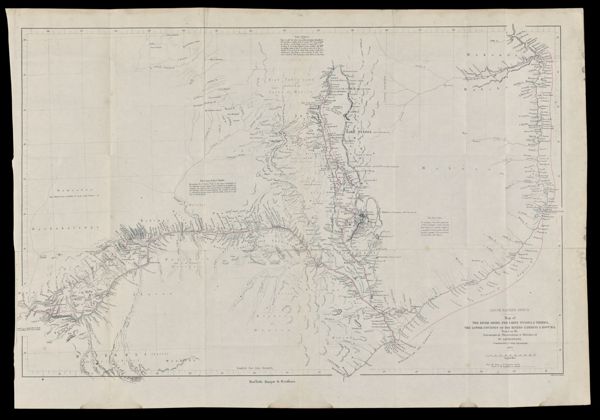 Map of the River Shire, the lakes Nyassa & Shirwa, the lower courses of the rivers Zambesi & Rovuma / based on the astronomical observations & sketches of Dr. Livingstone ; constructed by John Arrowsmith, 1865.