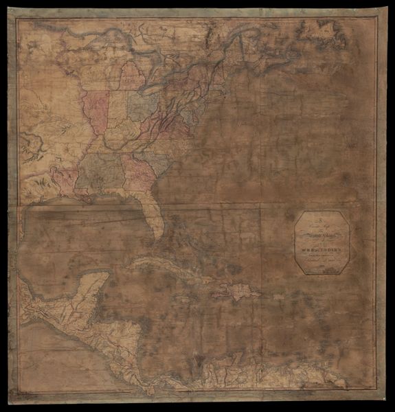 A Correct Map of the United States with the West Indies