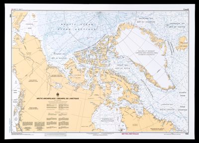 Arctic Archipelago, Canada = 7000, Archipel de l'Arctique, Canada.