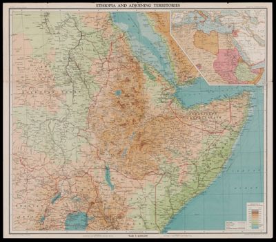 Ethiopia and adjoining territories.