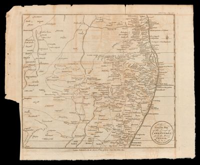 An Accurate map of the coast of Coromandel from the River Pennar to Pondicherri.