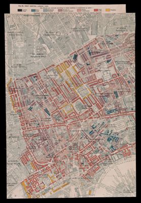 Map K. - West Central London (1900).