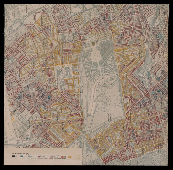 Map M. - The Inner West (1900).