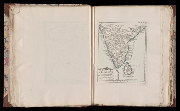 Suite de la Carte de l'Indoustan. IIe. Feuille, Comprenant la Presqu'Isle de l'Inde.