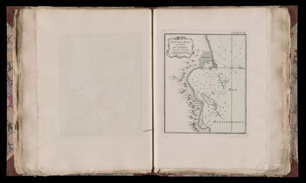 Plan de la Rade et Ville de Tripoli à la Coste de Brabarie