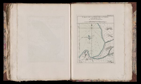 Carte de la Baye de la Table, et Rade du Cap de Bonne Esperance