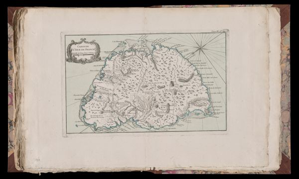 Carte de l'Isle de France.