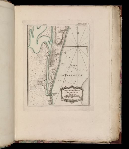 Plan de la Ville d'Yarmouth et environs