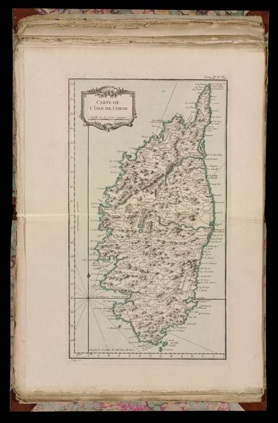 Carte de L'Isle de Corse