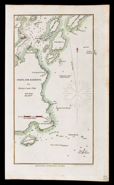 Portland Harbour, for Blunt's Coast Pilot.