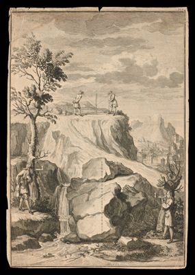 [Engraving of surveyors]