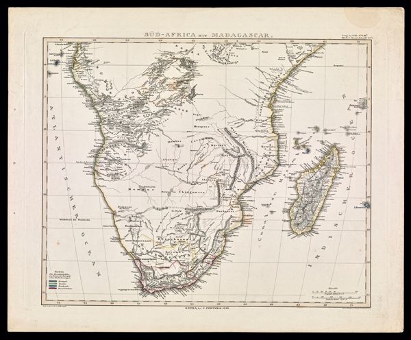 Sud-Africa mit Madagascar