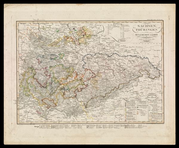 Sachsen, Thüringen und Benachbarte Laender