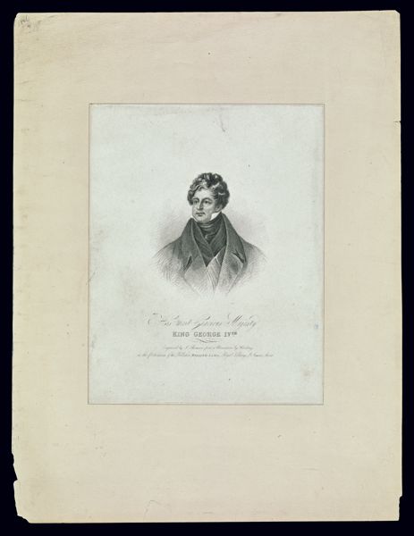 [Portrait of King George IV]