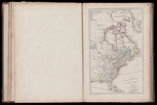 A Map of the British Empire in North America; by Samuel Dunn, Mathematician.