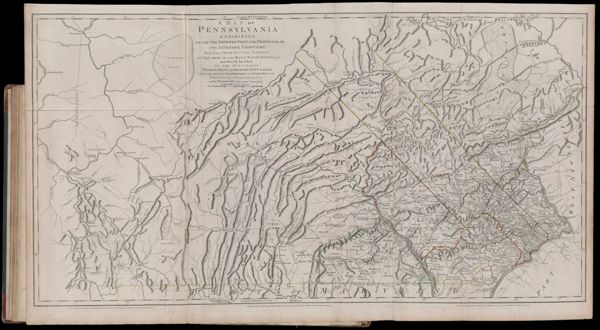 A Map of Pennsylvania exhibiting not only the Improved Parts of that Province, but also its Extensive Froniers...