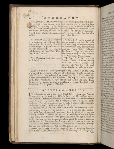 Geography. / Discovery of America.