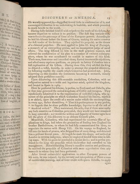 Discovery of America. 1