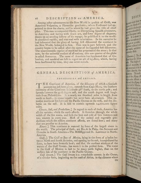 Discovery of America. / General description of America. Boundaries and extent.