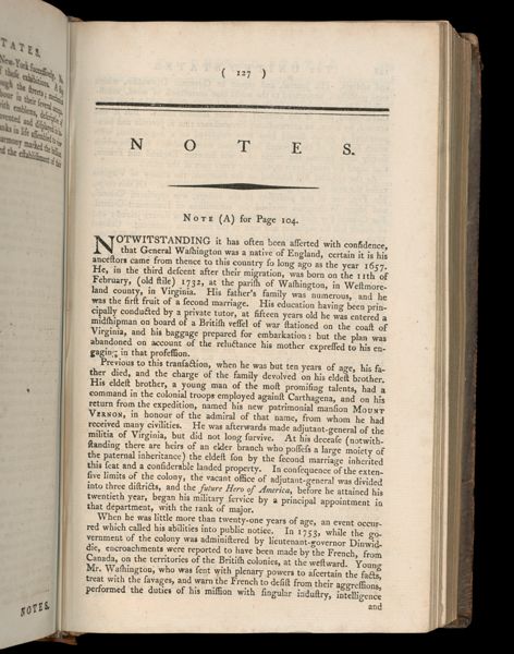 Notes. Note (A) for Page 104. 1