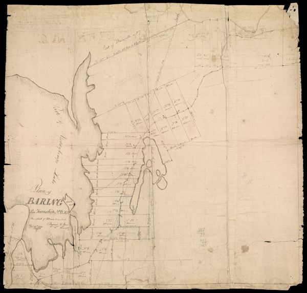 Plan of Baring, Late Township No. 6