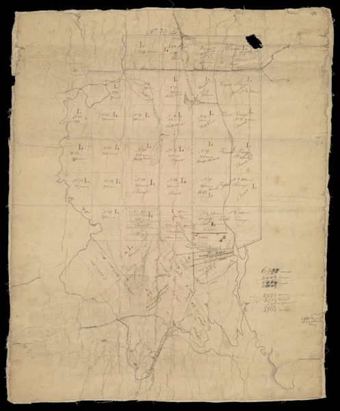 [property plan of West Dennysville]