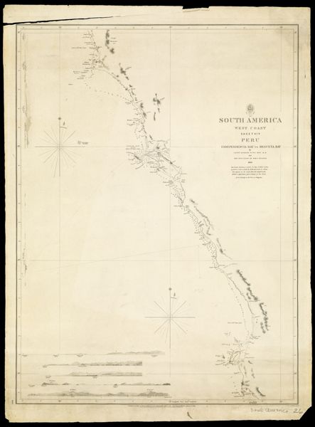 West coast of South America : Peru : Independencia Bay to Begueta Bay.