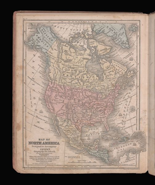 Map of North America