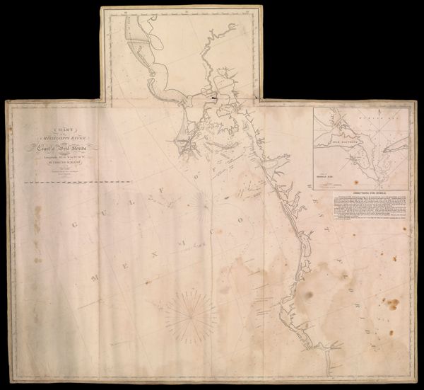 Chart of the Mississippi River and the Coast of West Florida