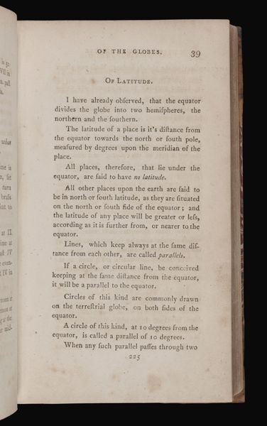 Part III. The use of the terrestrial globe, mounted in the best manner. 12